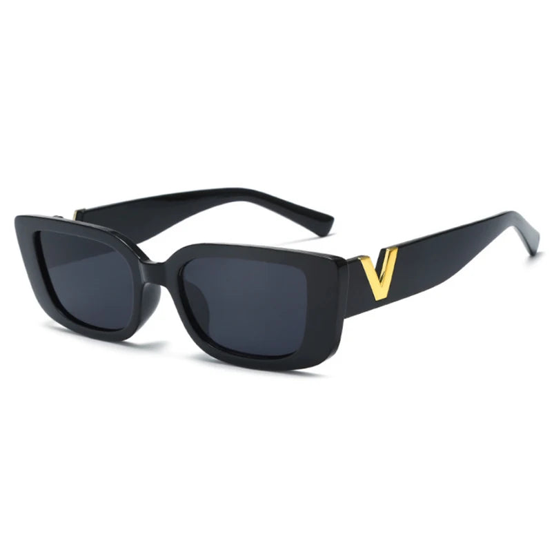 Retro Cat Eye UV400 Rectangle Sunglasses
