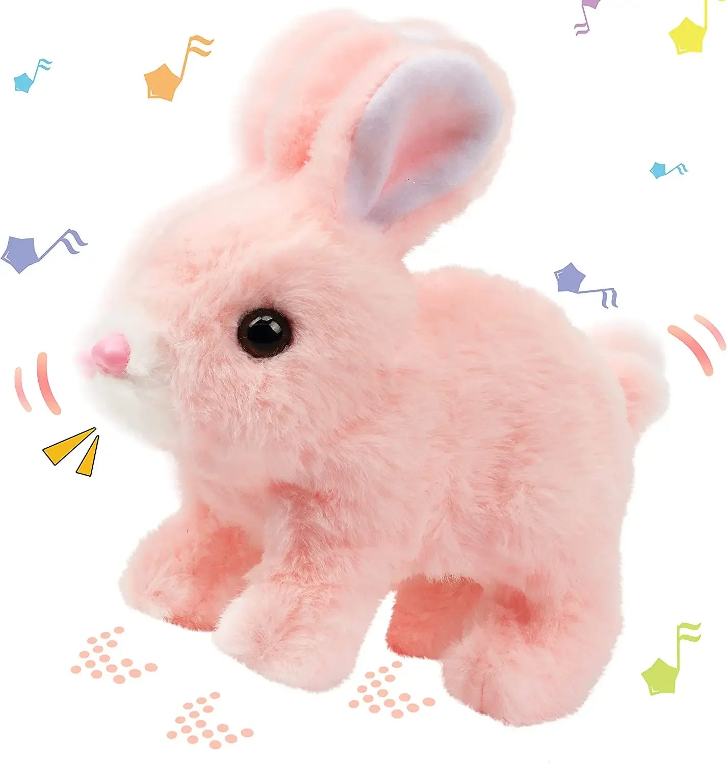 Children Puzzle Electronic Stuffed Rabbit Toys