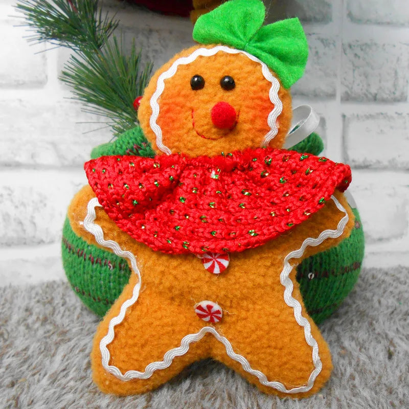 Christmas Gingerbread Man Tree Hangings Ornaments