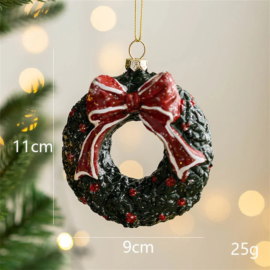 Vibrant Christmas Hanging Pendants