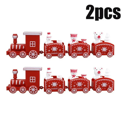 Christmas Train Ornaments