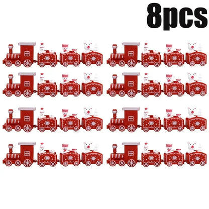 Christmas Train Ornaments