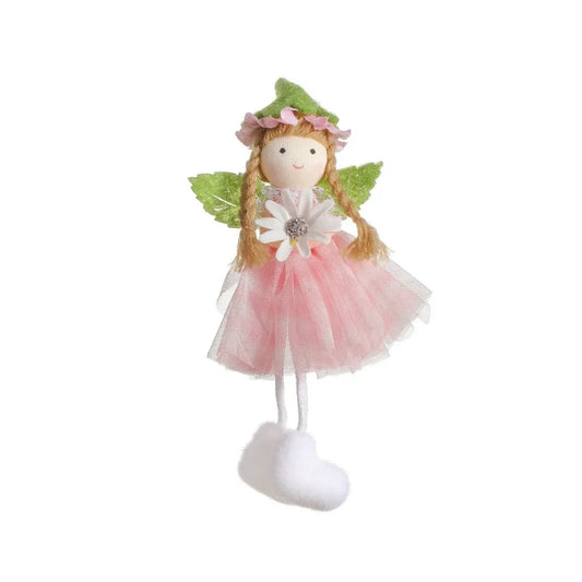 Colorful Flower Fairy Pendant Table Ornament Dools