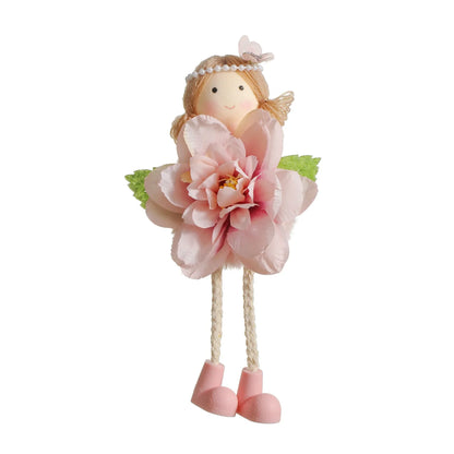 Colorful Flower Fairy Pendant Table Ornament Dools