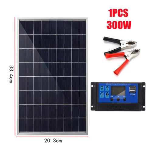 Complete 300W 12V Solar Panel Kit
