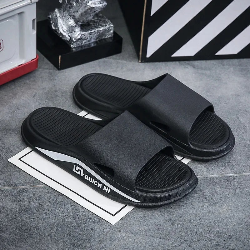 Summer Couple Style PVC Men Home Slippers