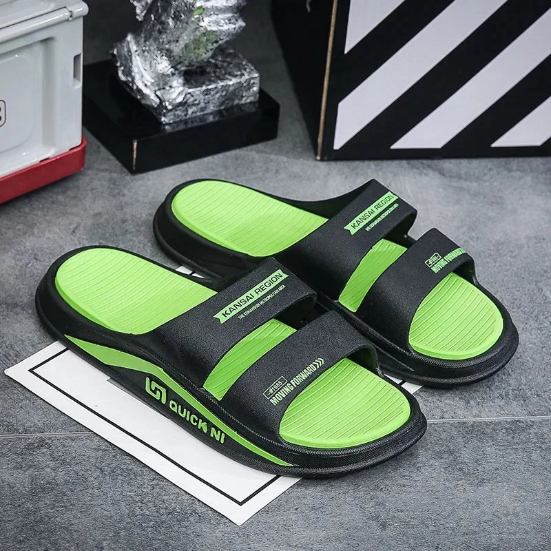 Summer Couple Style PVC Men Home Slippers