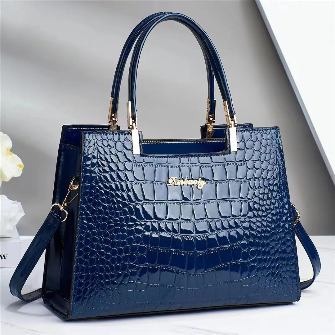 Croc Shoulder Bag