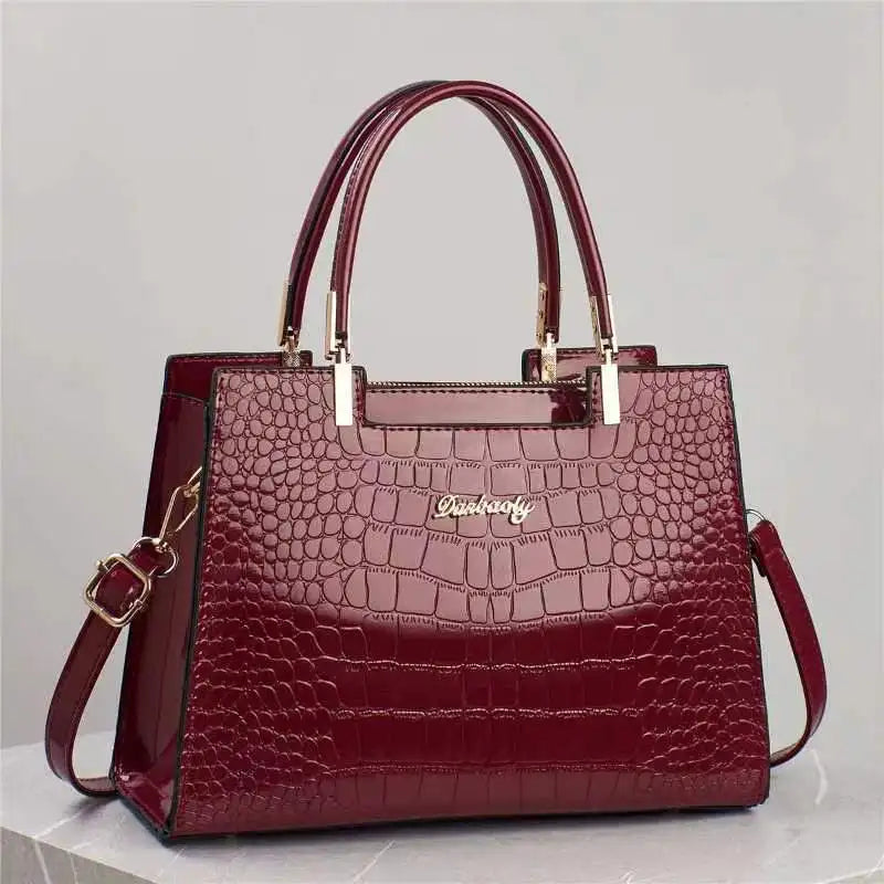 Croc Shoulder Bag