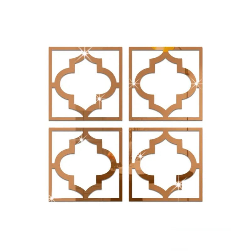 DIY 3D Home Decors Mirror Wall Stickers