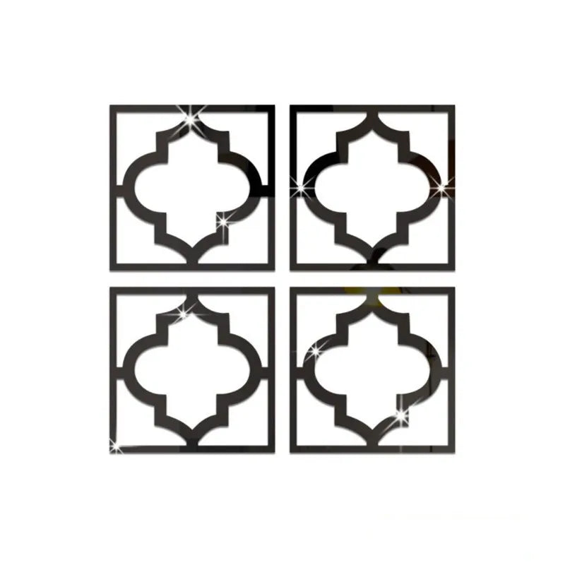 DIY 3D Home Decors Mirror Wall Stickers