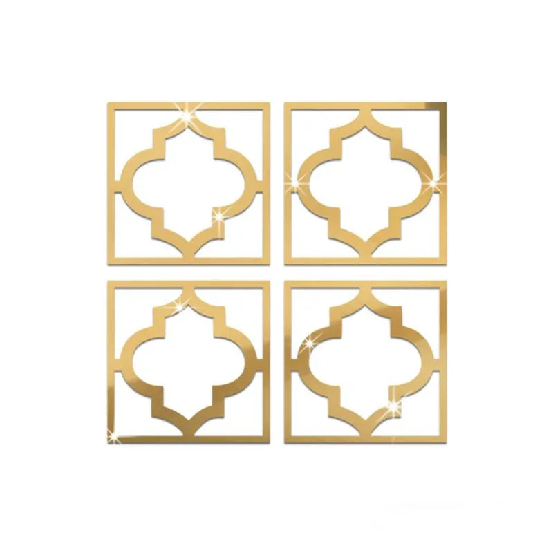 DIY 3D Home Decors Mirror Wall Stickers