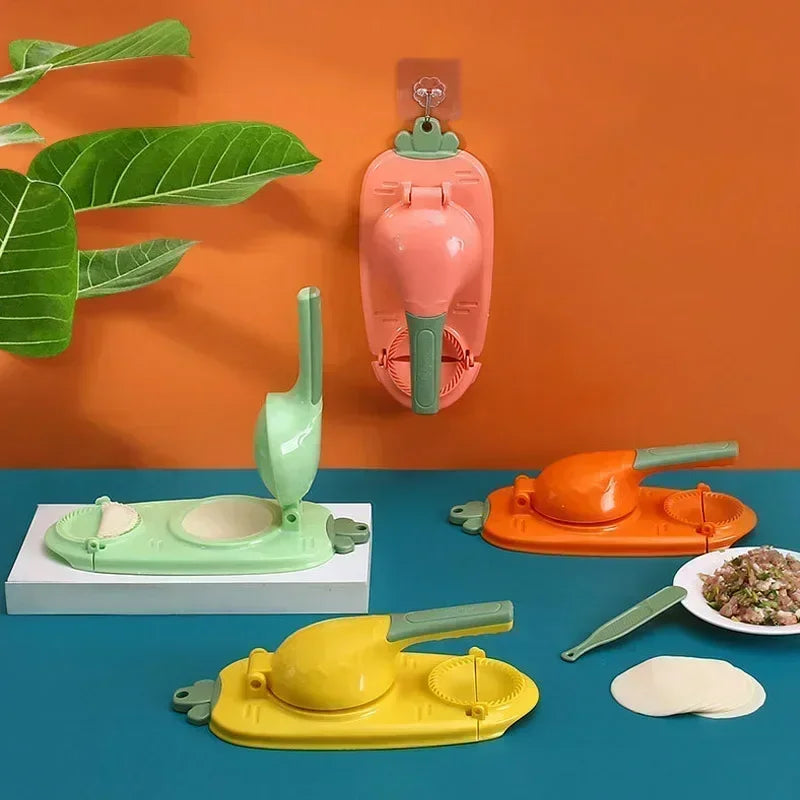 DIY Dumpling Moulds & Dough Press Tool