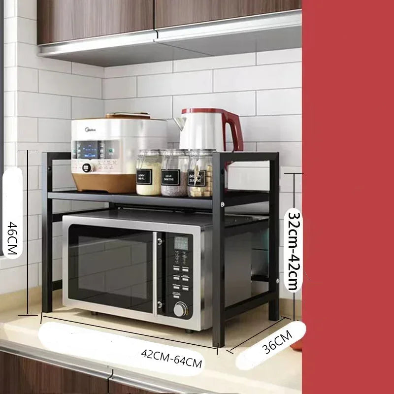 Double-Layer Countertop Microwave Oven