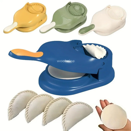 Dumpling Maker 2-in-1 Mold for Easy Kitchen Dough Press
