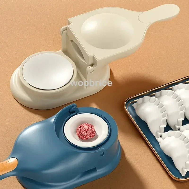 Dumpling Maker 2-in-1 Mold for Easy Kitchen Dough Press