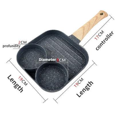 Durable NonStick Egg Pancake Pot Cookware