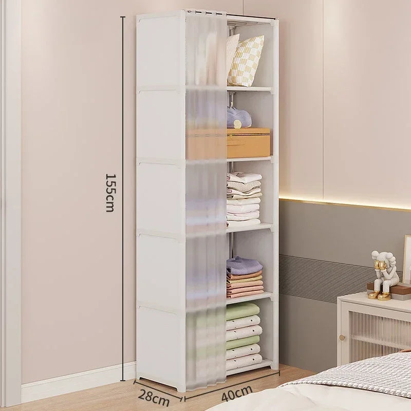 Dustproof Multi-Layer Storage Rack Closet Organizer