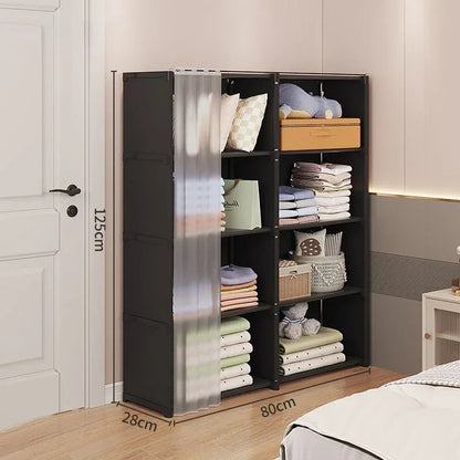 Dustproof Multi-Layer Storage Rack Closet Organizer