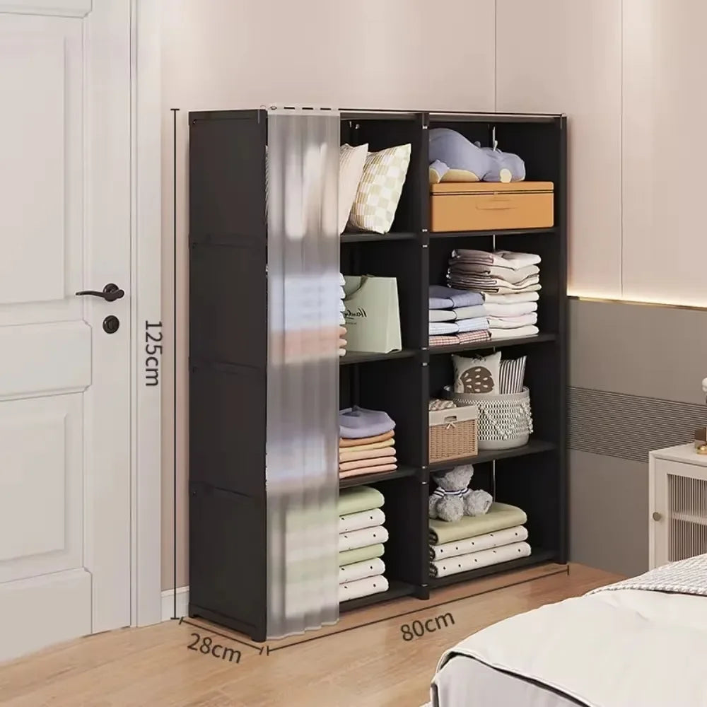 Dustproof Multi-Layer Storage Rack Closet Organizer