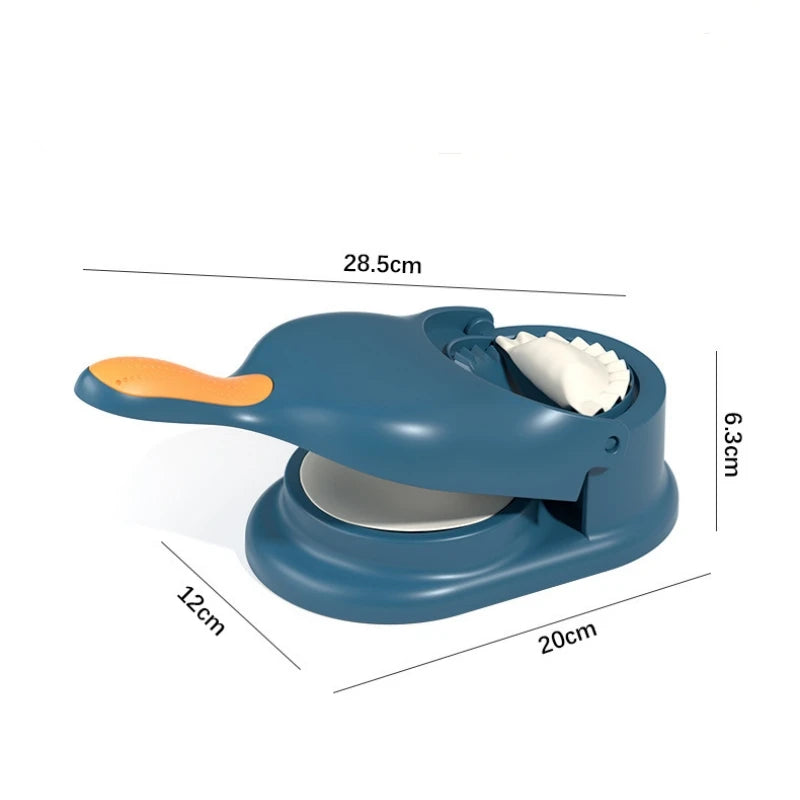 Electric Dumpling Maker with Spoon and Brush