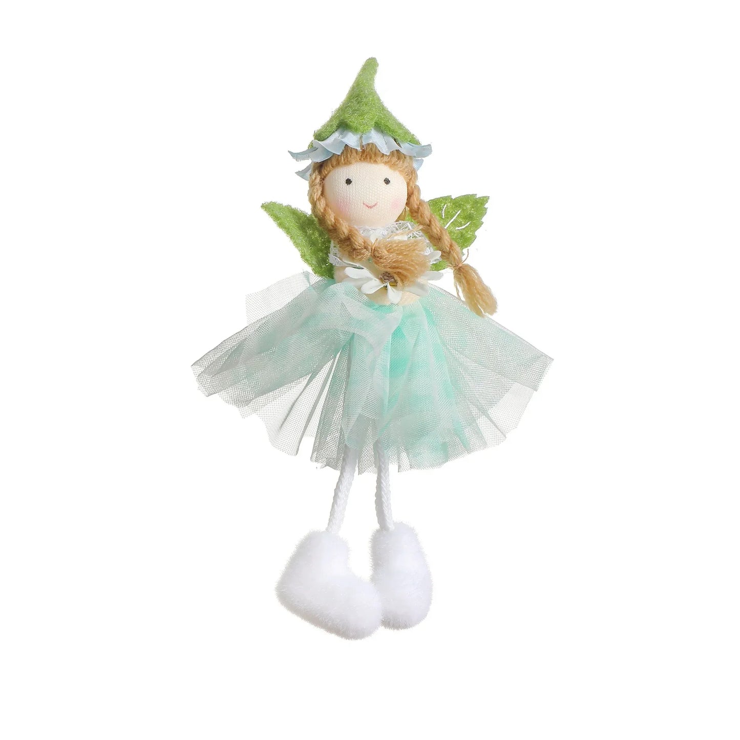 Colorful Flower Fairy Pendant Table Ornament Dools
