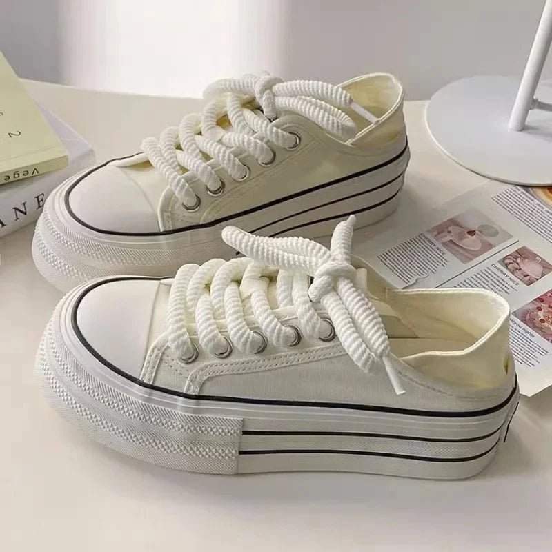 Women's Platform Chunky Thick Sole Sneakers