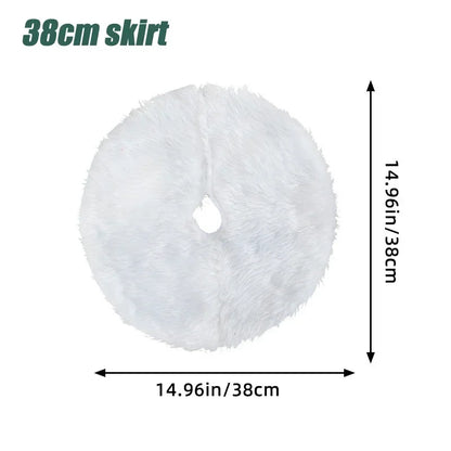 38/40cm Foot Carpet Skirts - Christmas Tree Rug