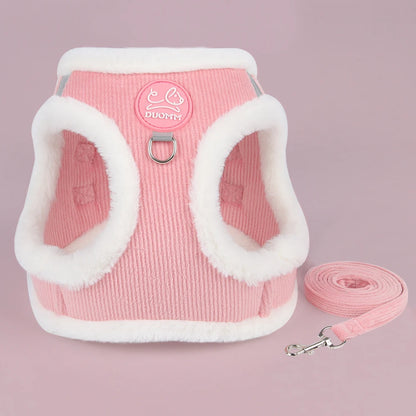 Fur cat harness