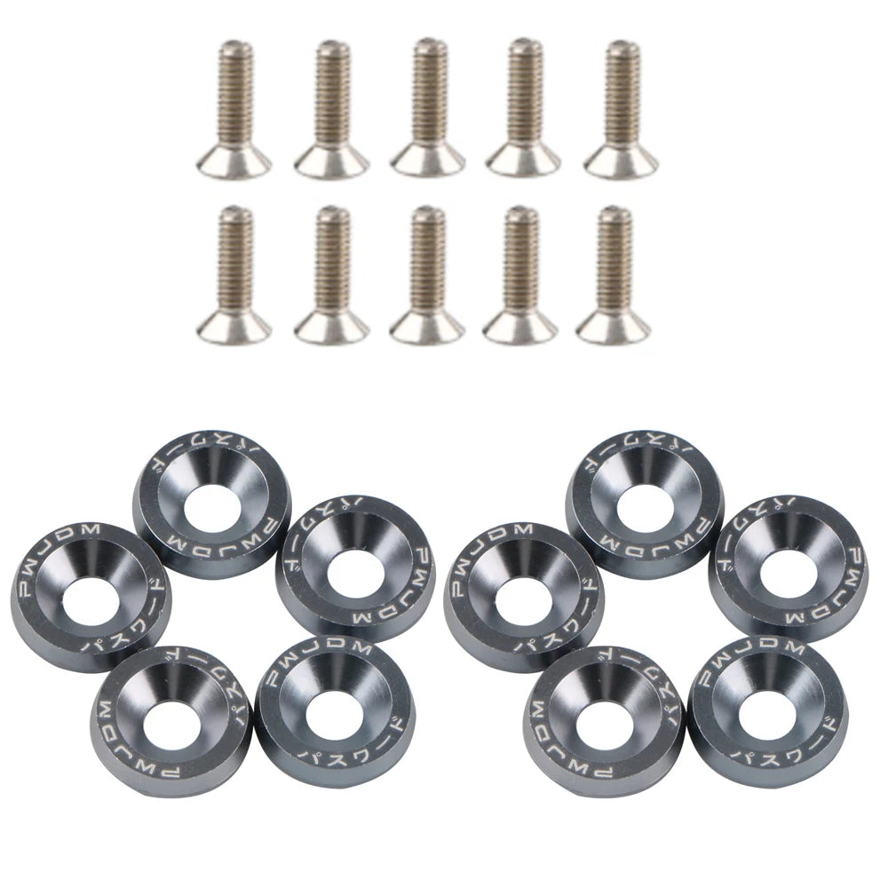 Gasket Engine Compartment Fender Washer Bolts Kit