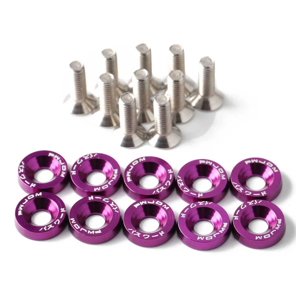 Gasket Engine Compartment Fender Washer Bolts Kit