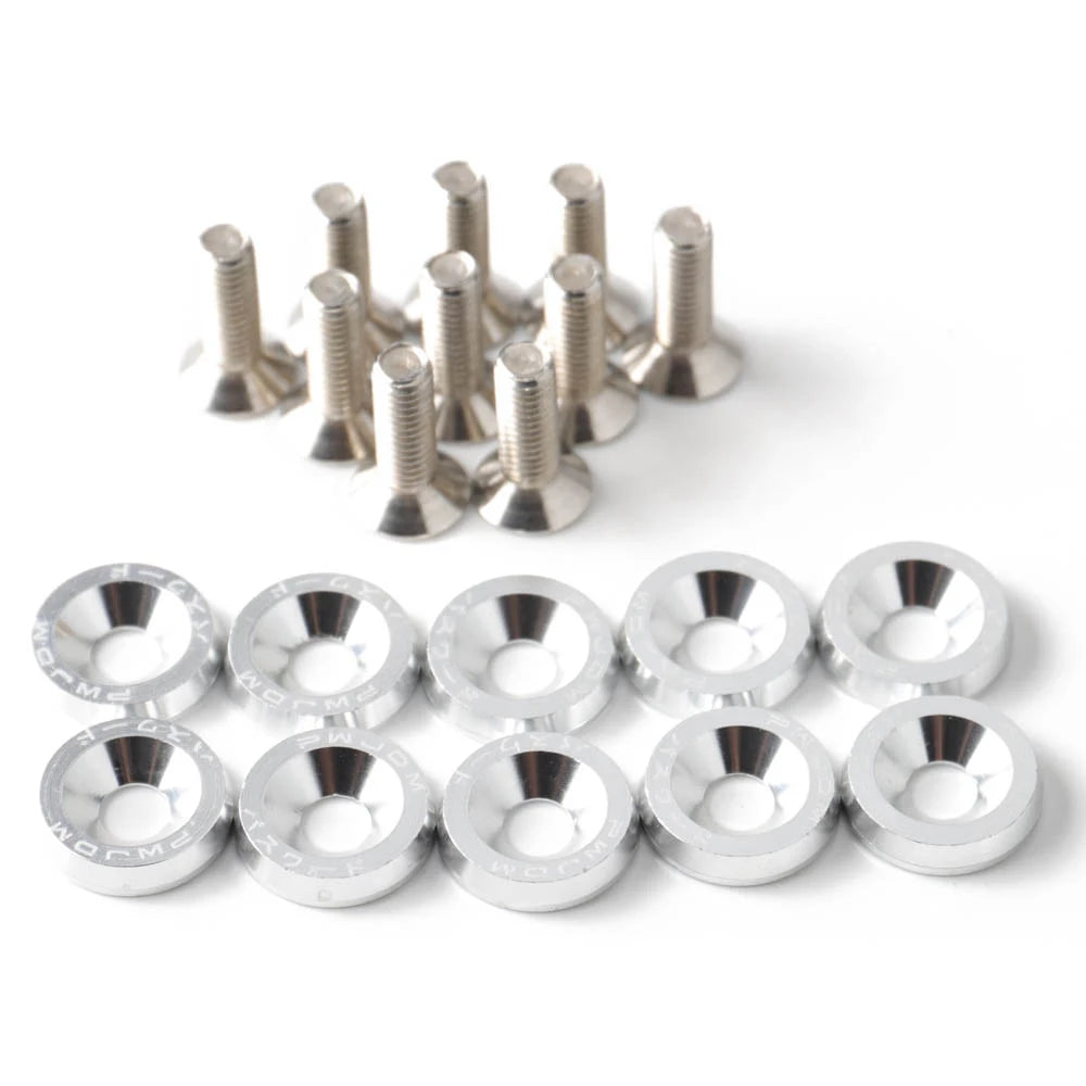 Gasket Engine Compartment Fender Washer Bolts Kit