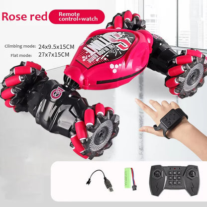 Gesture Sensor Watch RC Stunt Twist Car