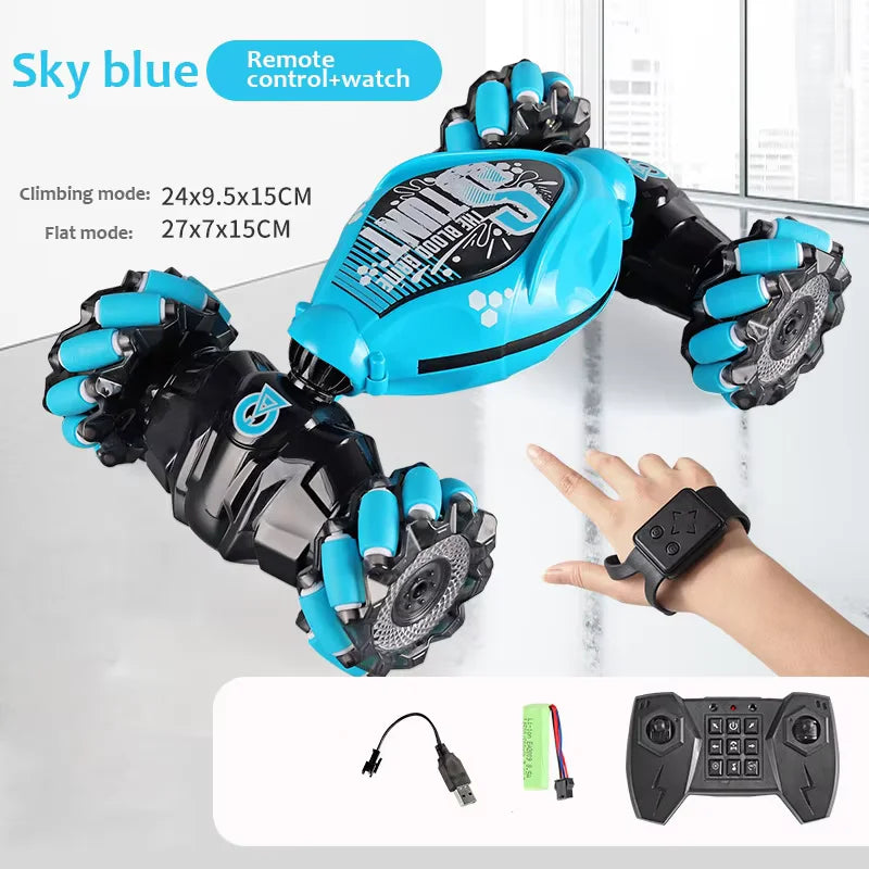 Gesture Sensor Watch RC Stunt Twist Car