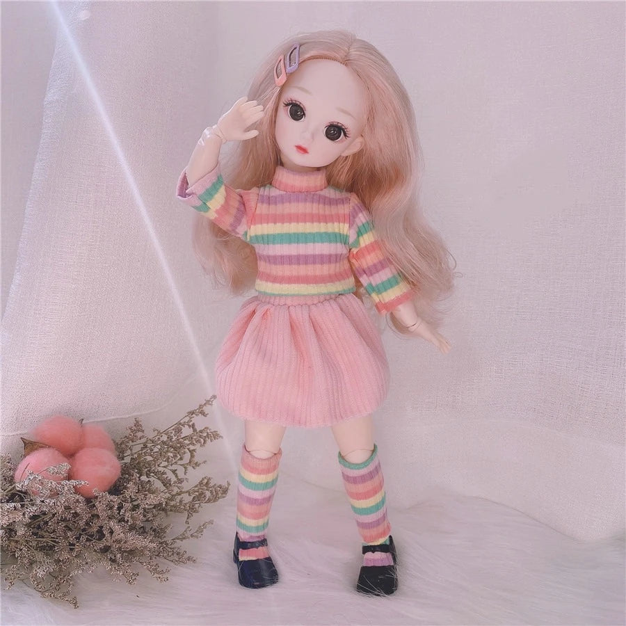 Girl's Festival Dress Up Princess Doll Toy