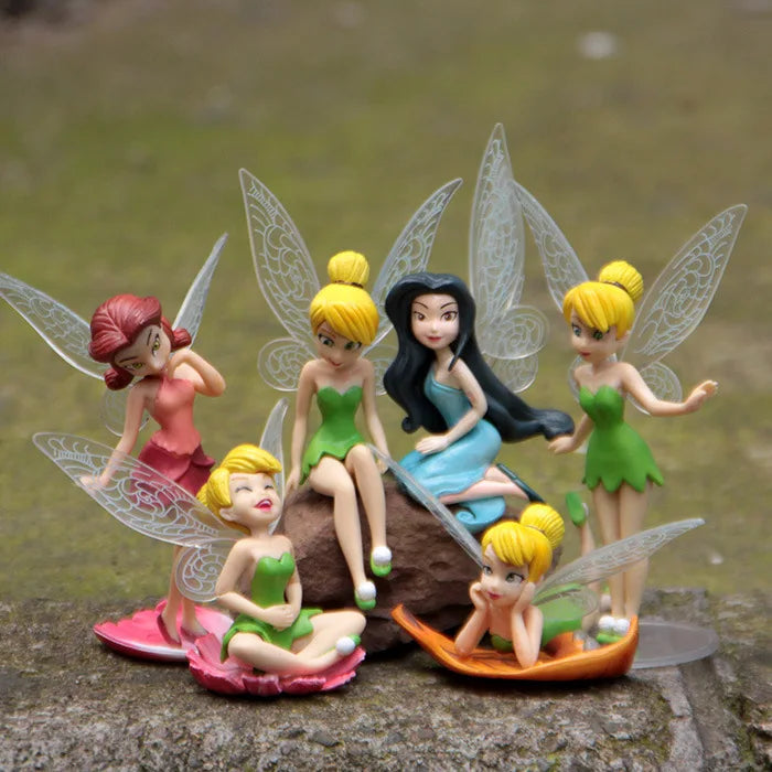 Girls Anime Tinkerbell Fairy Tales Figures Toys