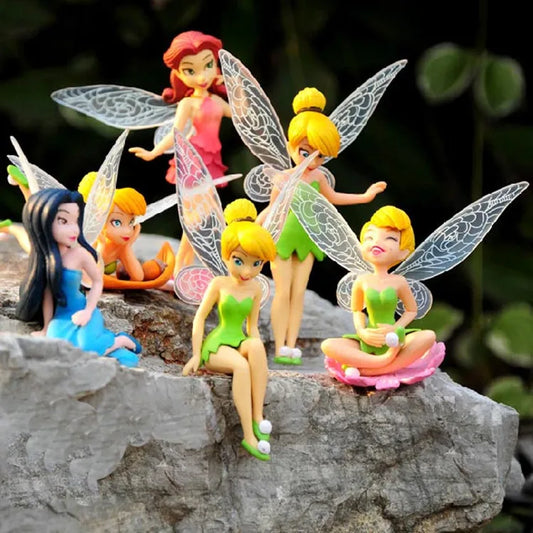 Girls Anime Tinkerbell Fairy Tales Figures Toys