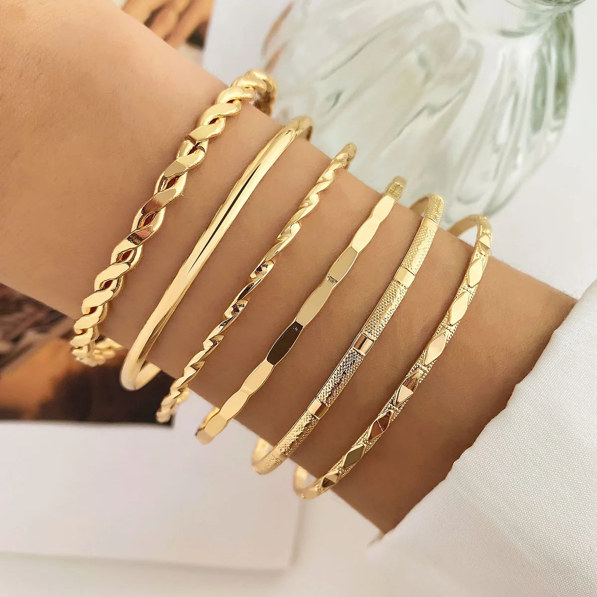 Gold Beads Bracelets