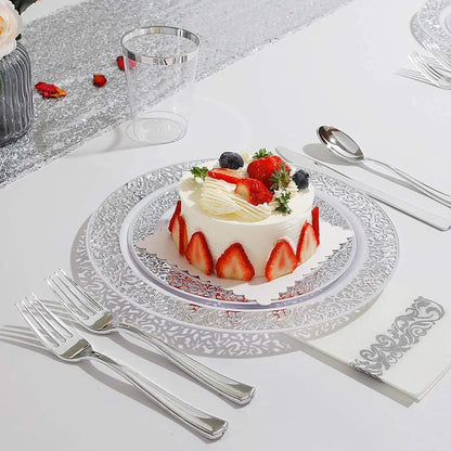 Gold Heavy Duty Plastic Plates