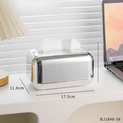 Golden Kitchen Tissue Box Holder