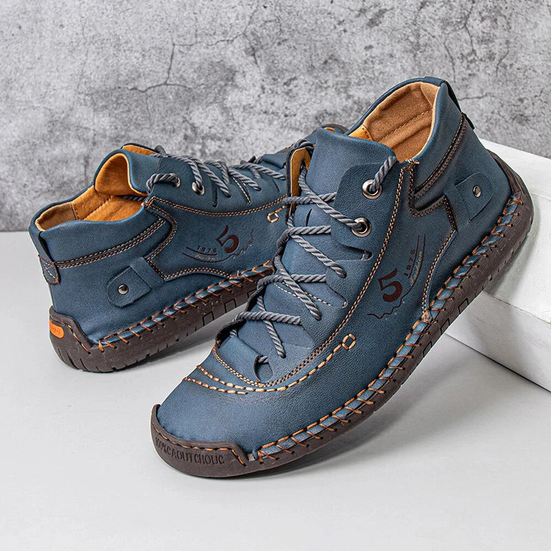 Handmade Leather Casual Men Winter Shoes