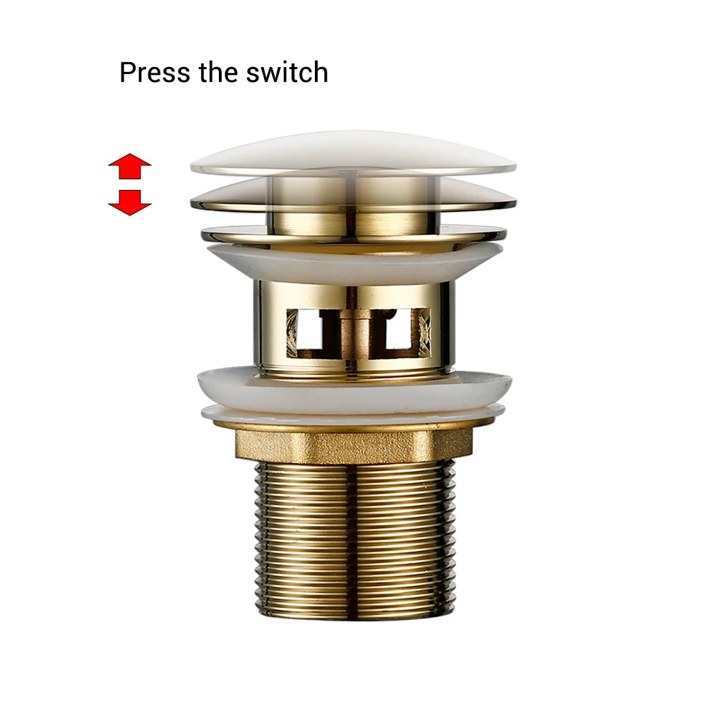 Pop-Up-Abflussstopfen für Badezimmerwaschbecken