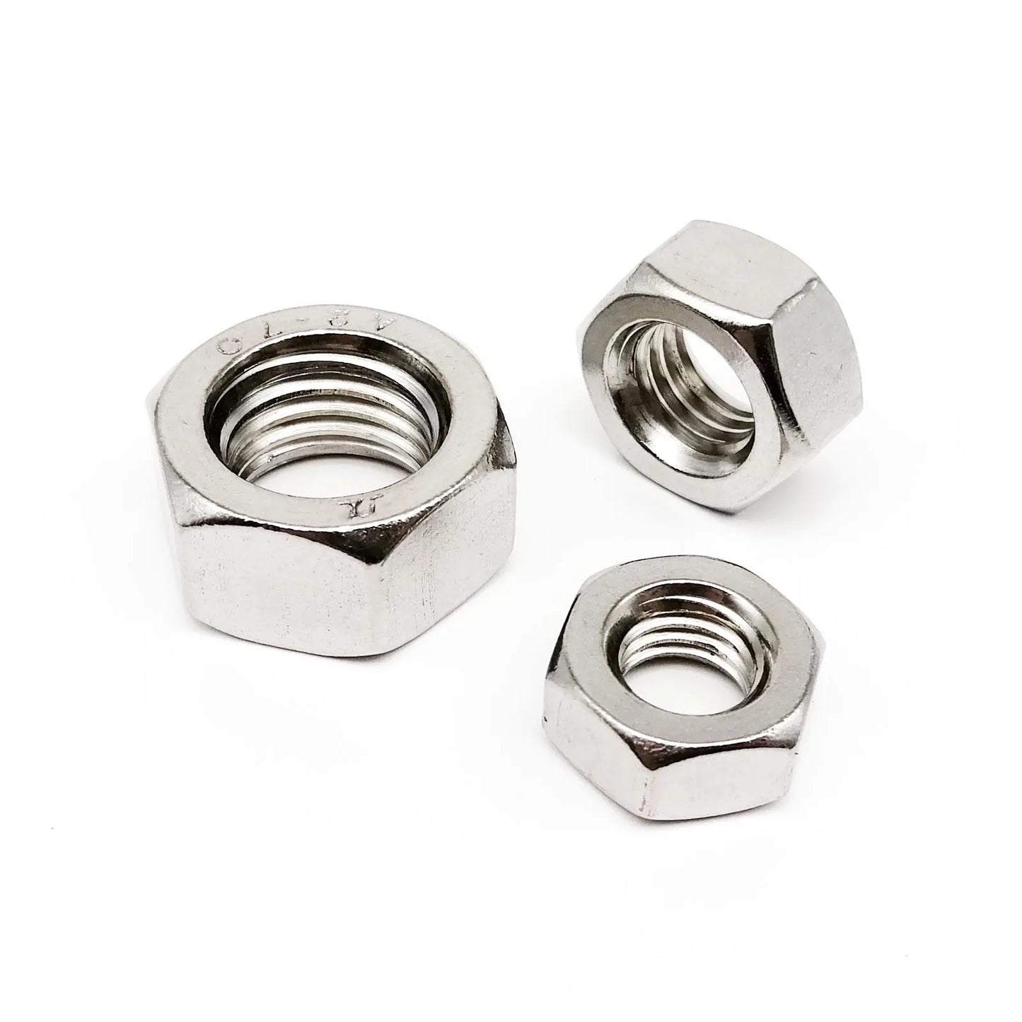 304 Stainless Steel Hex Nut Assortment Set