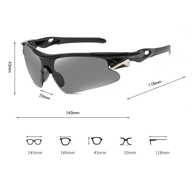 Lunettes de Soleil Cyclisme Sport Protection Route &amp; Montagne