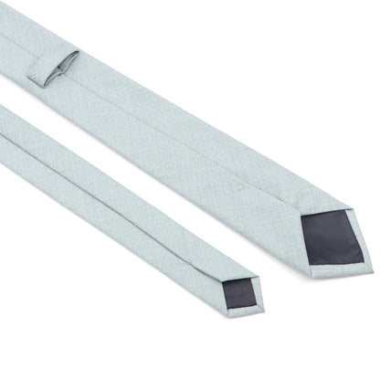 Skinny Solid Color Necktie for Casual Wedding Suit