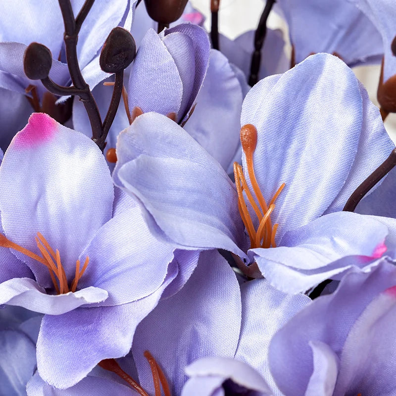 Autumn Artificial Silk Magnolia & Orchid Bouquet