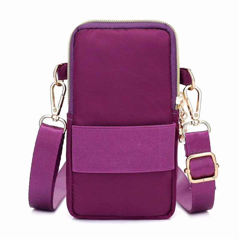 Waterproof Nylon Crossbody- Casual Women's Shoulder Bag