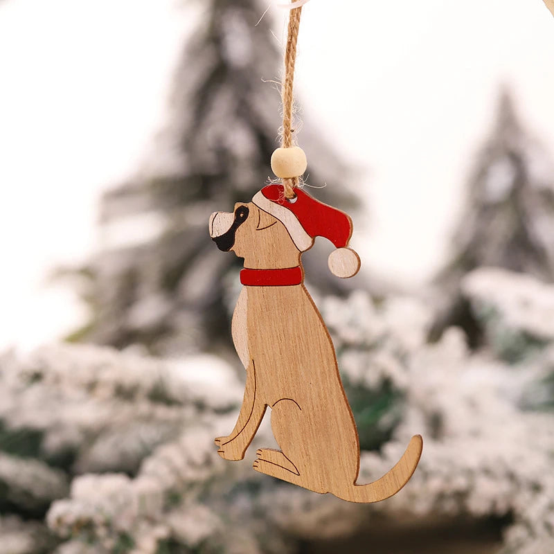 Christbaumschmuck Tiere aus Holz