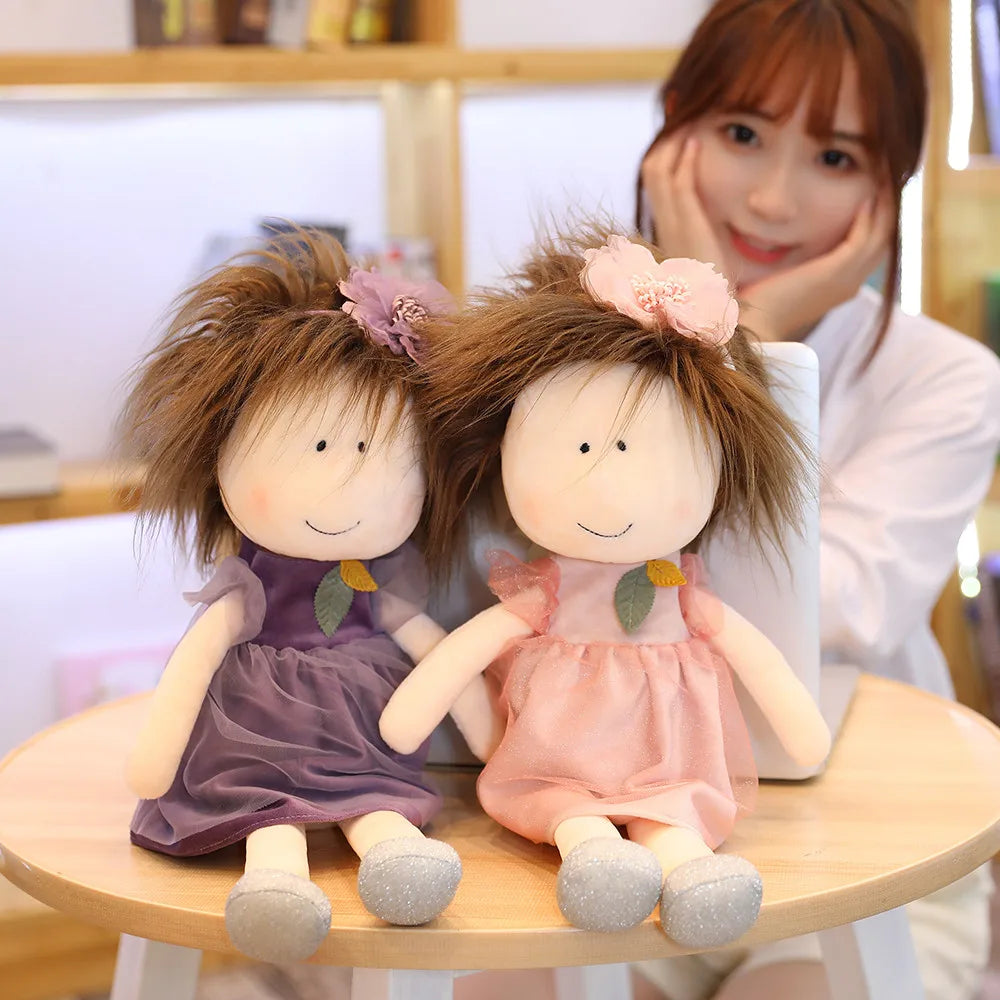 Poupées en peluche pour filles - Jouets de jupe pour enfants