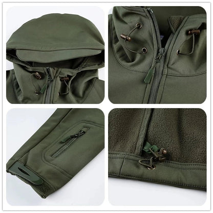 M-5XL Tactical Soft Shell Jacket & Pants